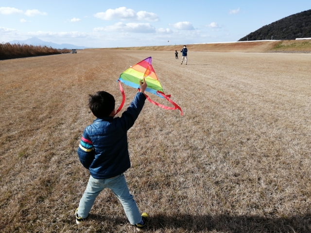 凧制作＆凧あげ